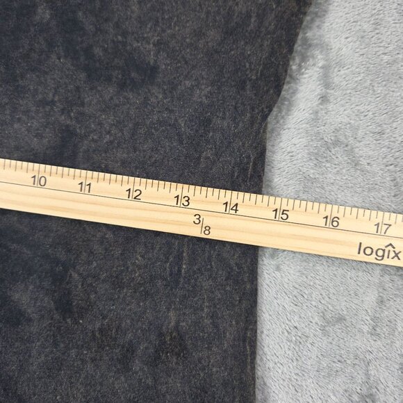 Coco Mezon Top Womens Medium Gray Tiered Ruffle Tunic Fairy Grunge Whimsigoth - Picture 9 of 10